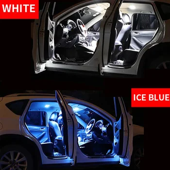 19pcs Bílá Žárovka LED Auto Příslušenství osvětlení Interiéru Sada Pro období 2000-2006 Mercedes Benz CL-Class W215 Mapu Dome Kufru Příruční schránky
