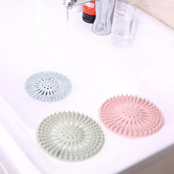 1ks podlahový Odtok Dřezu Kanalizace Filtr Anti-ucpání Vypouštění Vody Nástroj pro Domácí Koupelna s Vanou Vlasy Zátkou Náhodné Barvy