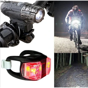 2 V 1 Cyklistické Světlo Sada USB Dobíjecí LED Vodotěsné Super Bright Zoom, Kolo Přední Světlomet Cyklistika Lampa Světlo