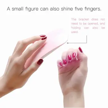 2020 Mini Nail Dryer Pro Gel Nail Art Nástroj NOVÉ Nehty Nástroje Nail Art Nástroj HORKÉ!!! Přenosný UV Světlo LED Nehty Lampa