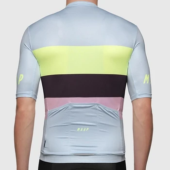 2021 MAAP Letní Nový Cyklistický Dres Men Krátký Rukáv Cyklistický dres Tričko MTB Team jízda na Kole Topy Oblečení Maillot Ciclismo Hombre