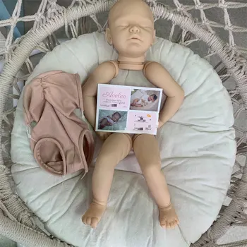 20Inch reborn panenku kit s certifikátem Avelee Populární spící dítě živoucí dotek reborn baby doll kit
