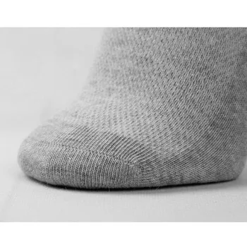 20ks=10Pair Solidní Mesh Pánské Ponožky Hladké, Klasické Ponožky Muži Letní Prodyšné Tenké Krátké Ponožky Calcetines Hombre Velikost EUR 38-43