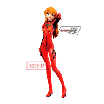 22cm BANDAI NEON GENESIS EVANGELION EVA Shikinami Asuka Rangur postav Anime PVC Akční Kolekce Model Hračka Anime Obrázek Hračky