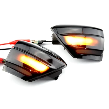 2ks LED Dynamické Zrcadlo Kontrolka pro Ford S-Max 07-14 C394 Kuga 08-12 C-Max 11-19 Tekoucí blinkr Blinkr Lampa