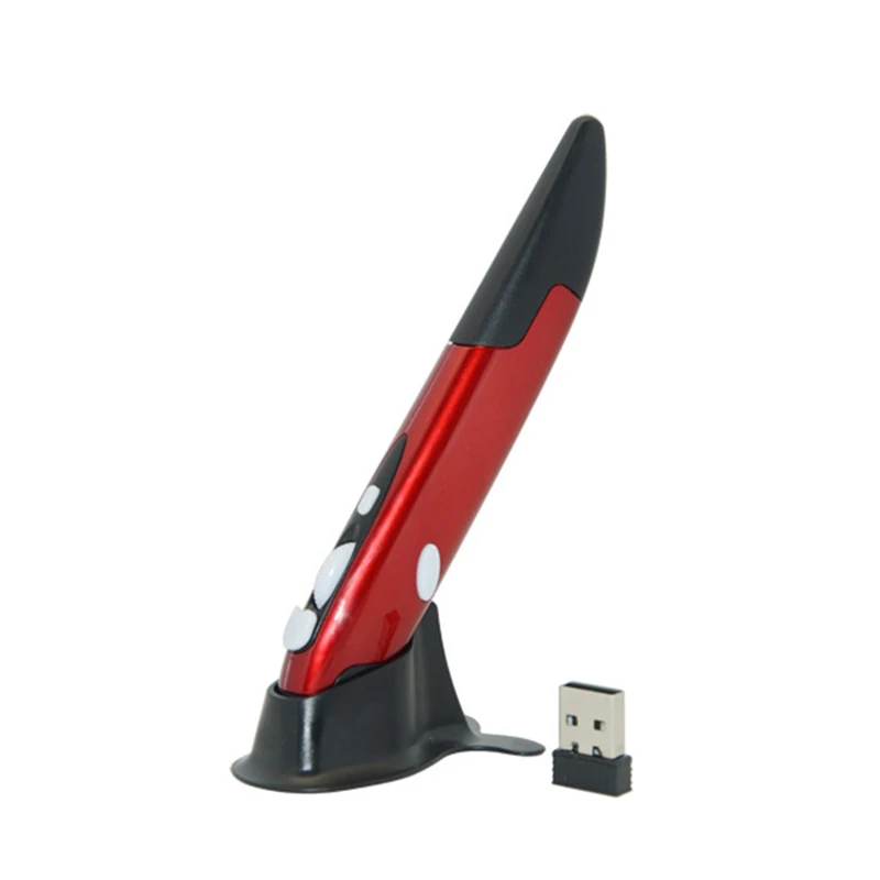2.4 G Bezdrátový USB Optická Moderátorka Pero Myš Nastavitelné 800/1200DPI 4 Klíče Mini Myší Pro Tablet, Notebook, PC, Smart TV Box