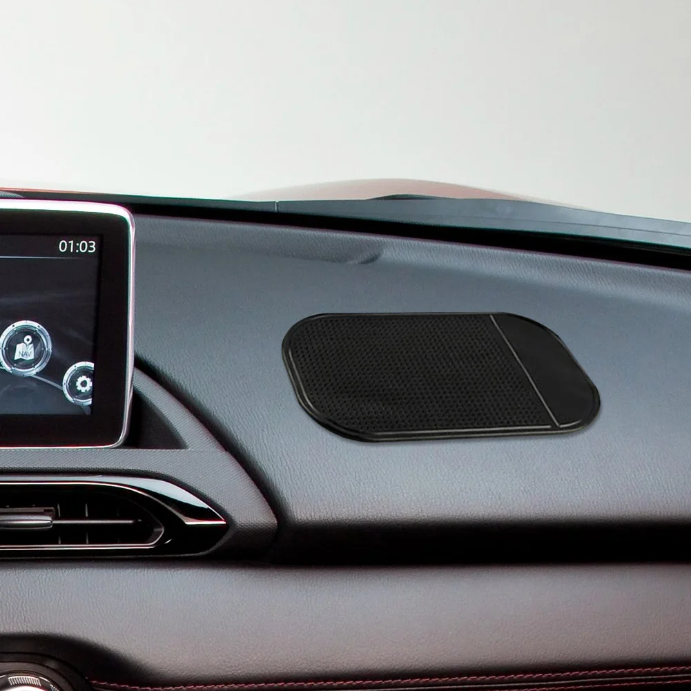 2021 Auto Non-Slip Rohože Auto PU Interiér přístrojová deska Telefon Anti-Slip Skladování Mat Podložky příslušenství