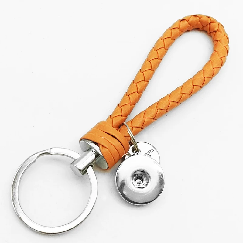 BOBOSGIRL nejnovější PU kožený Přívěšek na klíče klíčenka klíčenka NK1337 ( fit 18mm 20mm patentky)