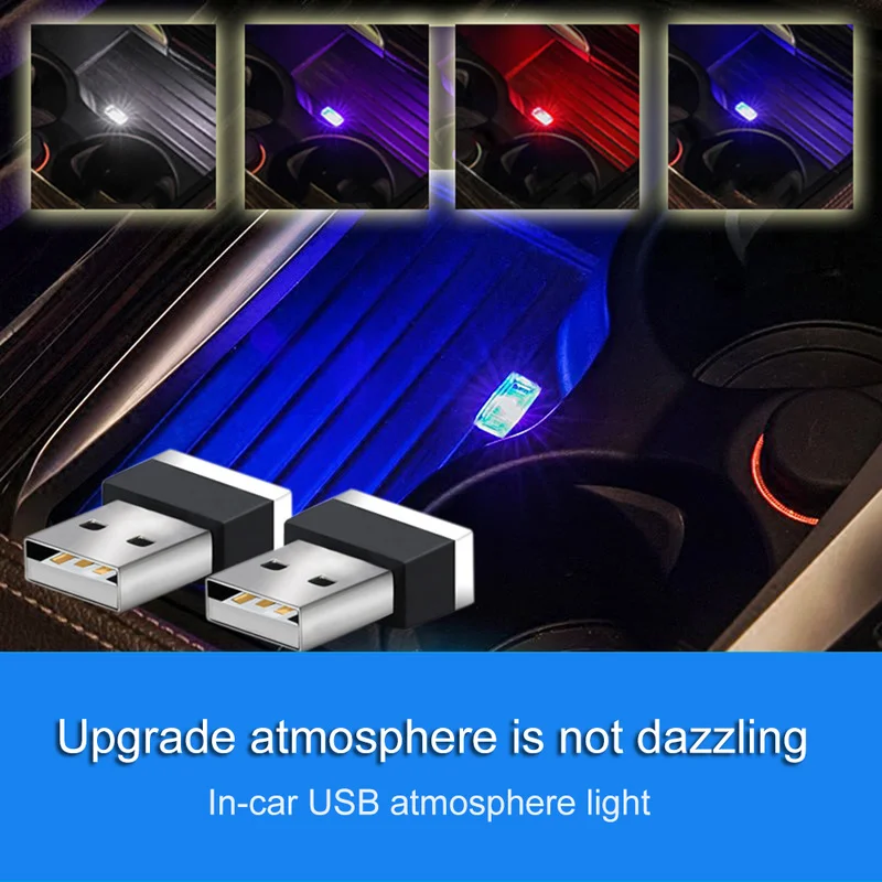 Mini LED Světlo, Automatické Vnitřní USB autodoplňky pro CHEVROLET-LANOS Sedan NISSAN-QASHQAI, QASHQAI +2 J10 NJ10