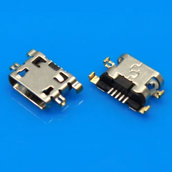 50-200pcs Micro USB Nabíjecí Zásuvka Port Jack Konektor Opravy Část pro Alcatel 5025