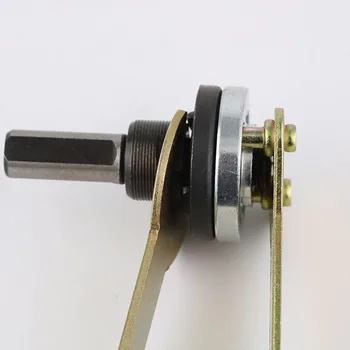 5pc 10mm 6mm Elektrická Vrtačka konverze úhlová bruska spojovací tyč pro řezný Kotouč lešticí kotouč Kovový Úchyt držák adaptér