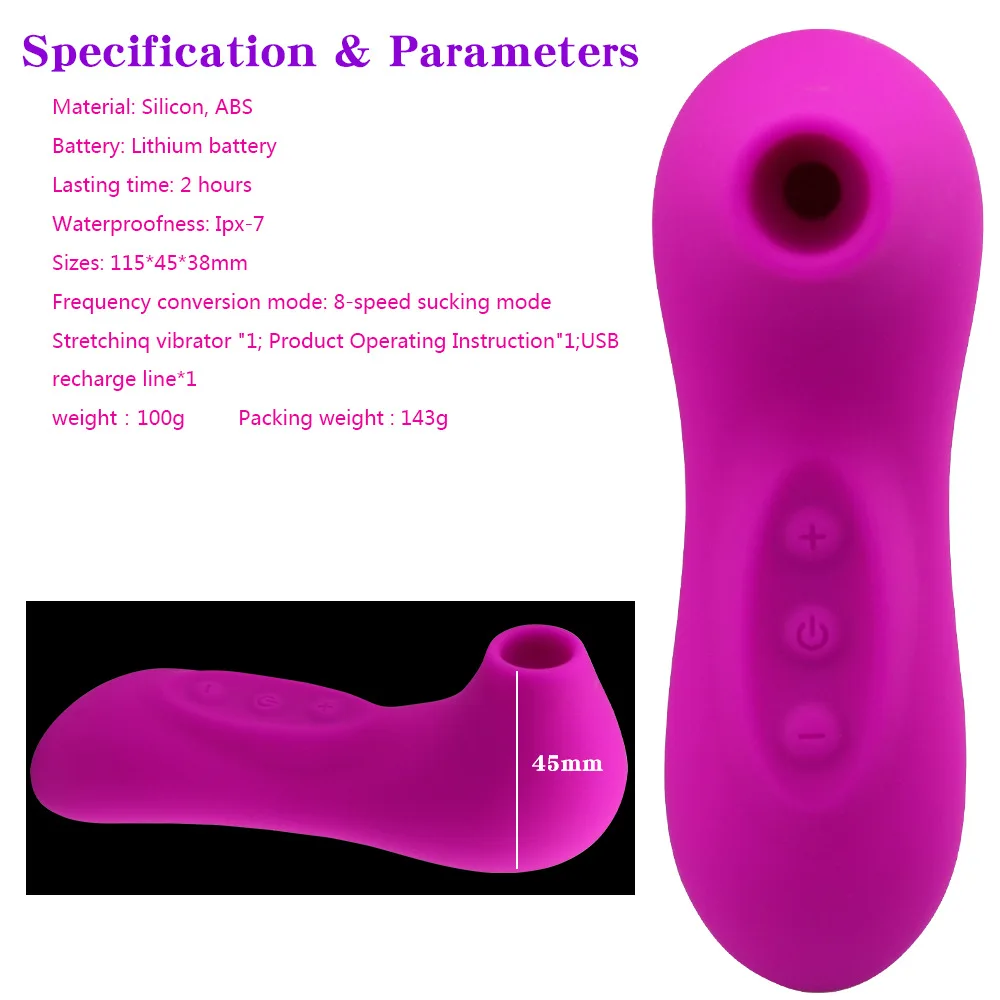 Ústní Klitorisu Sucker Sání Vibrátor, Lízání Vakuové Vibrační Sexuální Hračky pro Ženy, Bradavky Stimulátor Klitorisu Ženské Masturbace
