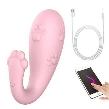 8 Frekvence Silikonové Sexuální Hračky pro Ženy APP Bluetooth USB nabíjecí G-spot Masáž Bezdrátové Dálkové ovládání Monster Hospodě Vibrátor