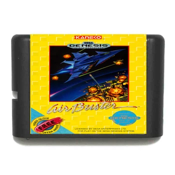 Air Buster 16 bit MD Karetní Hra Pro Sega Mega Drive Pro Genesis