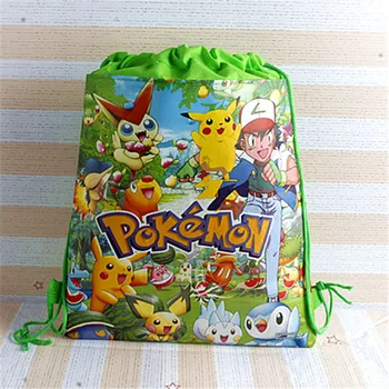 Anime Pokemon Go Storage bag Pikachu Akční Obrázek Tašku, Hračky, Narozeninové Party Dekor Děti Vánoční Dárky
