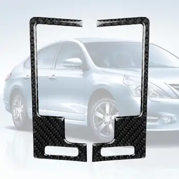 Auto Auto Air Vent Carbon Fiber Samolepicí Krycí Lišta Dekorativní Samolepky pro Nissan 350Z 03-09 Modely Aut Příslušenství