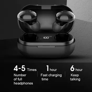 Bezdrátová Sluchátka TWS Pravda, Bluetooth V5.0 Sluchátka In-Ear Sluchátka Vodotěsný Mini Sluchátka Hi-Fi Stereo Sportovní Sluchátka