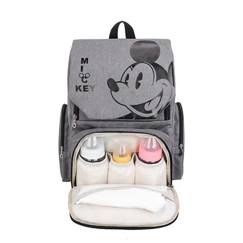 Disney Mickey Batoh Mumie Přebalovací Tašky Těhotenské Multifunkční Baby Bag Velká Kapacita Mumie Přebalovací Tašky Cestovní Matka Bag
