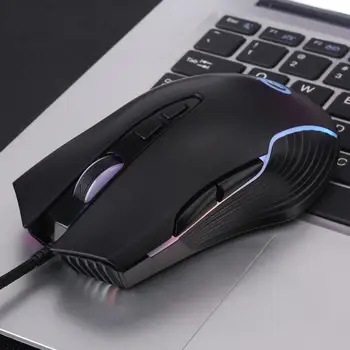 G4 Herní Myš USB periferních zařízení počítačů Pro přenosné Počítače se systémem Windows S RGB Dýchání Světlo Gamer Mechanická Myš Myši Pad