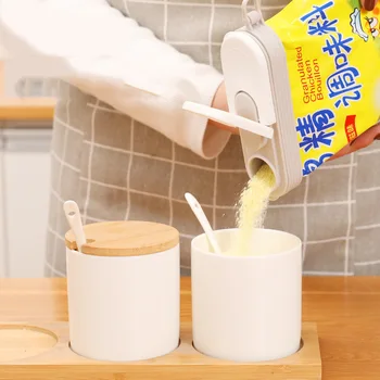 Multifunkční těsnění klip pro kuchyně a koupelny, bar s cílem usnadnit váš život doma Bezpečný a spolehlivý materiál Flip kryt