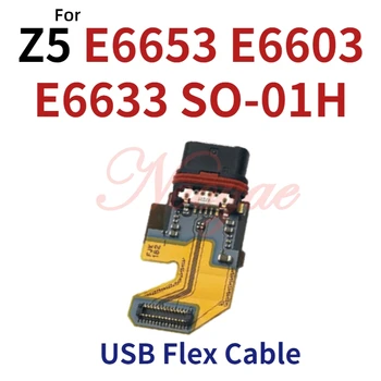 Nejlepší Testovány Pro Sony Xperia Z5 Compact Z5Mini Z5 Premium USB Nabíjecí Dock Port Konektor Nabíječky Konektor Flex Kabel Desky