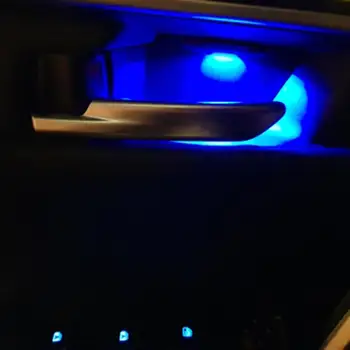 Pro Toyota RAV4 2019 2020 5. Vnitřní Dveře Mísy Lampa Světlo Přestavbě Interiéru Rukojeť Led Atmosféru Lampa Dekorace RAV4 19 20