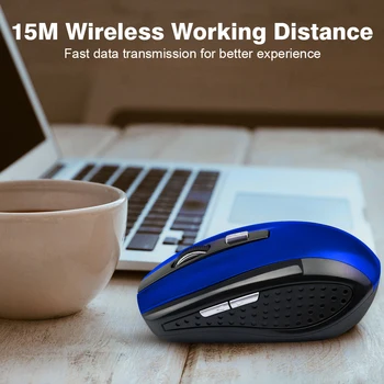 Přenosný 2.4 GHz Bezdrátové Myši USB Přijímač Pro Hráče, Pro PC, Notebook Stolní Počítač Myš Myši Pro Notebook