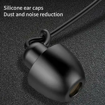 Spací Sluchátka Noise Cancelling 3,5 mm Kabelové In-Ear Sluchátka S Mikrofonem Měkké Silikonové Špunty Pro Xiaomi Redmi Huawei