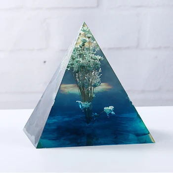 Transparentní Pyramida Silikonové Formy Diy Pryskyřice Dekorativní Řemeslo, Výrobu Šperků Formy Pryskyřice Formy Pro Šperky New Příjezdu