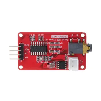 UART Sériový MP3 Přehrávač Modul S Reproduktor Monofonní Zesilovač Board pro arduino