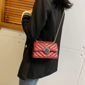 Vnitřní Závit Crossbody Tašky Pro Ženy 2020 Luxusní Kožené Kabelky Návrhář Sling Sac Hlavní Dámy, Ruku, Rameno Messenger Bag